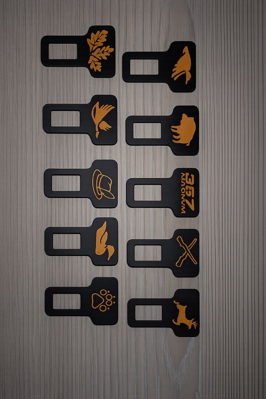 Anschnallgurte mit Jagdmotiv – Bild 2